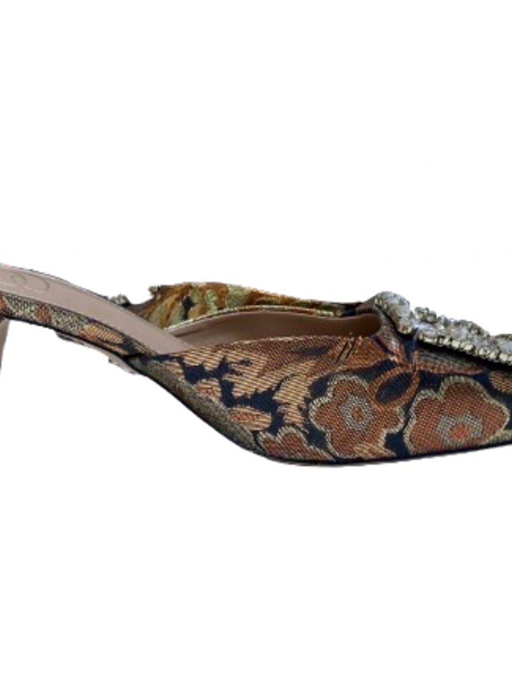 Sam Edelman Brit Jewel Brocade Kitten Heel - Picture 8 of 14
